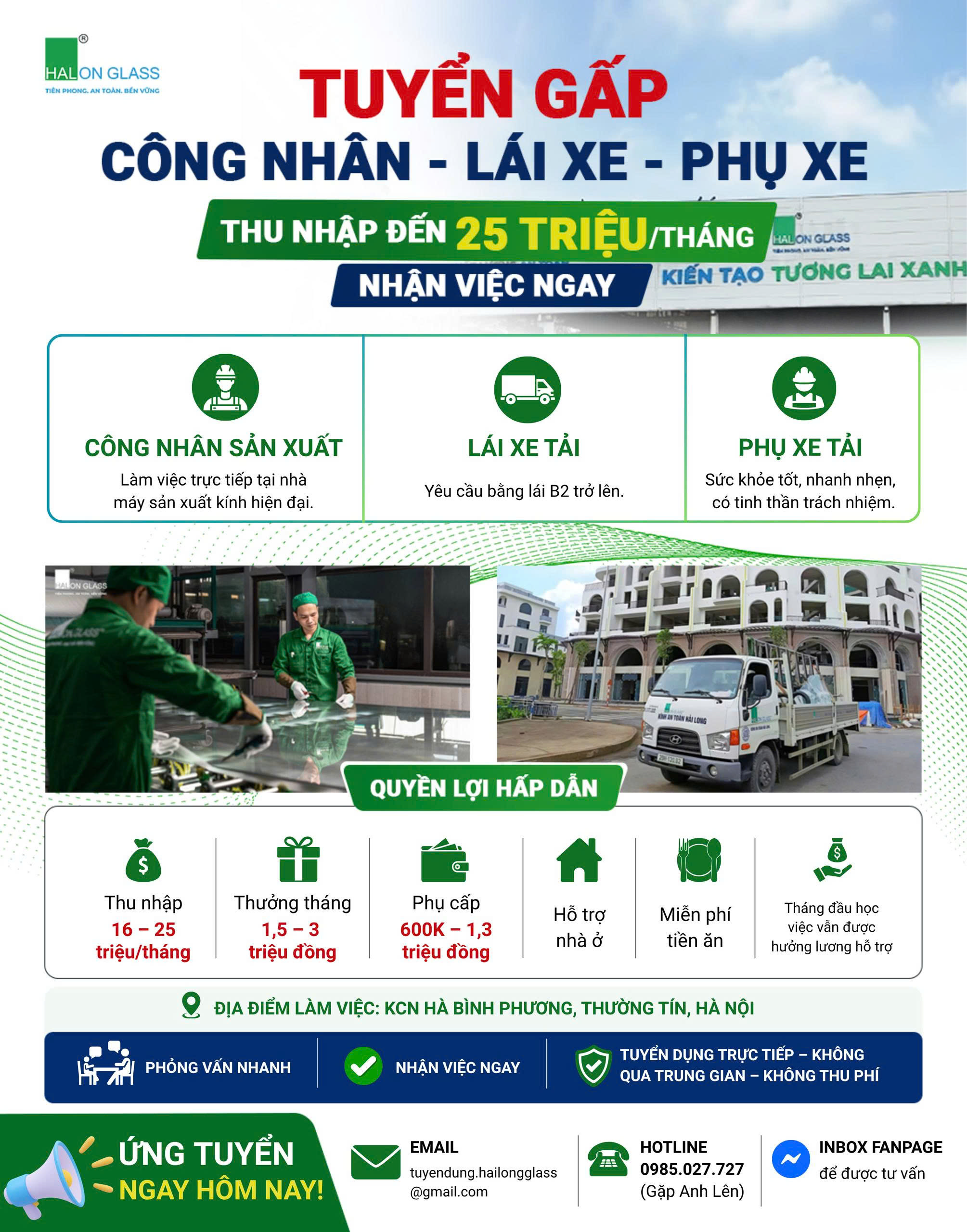 Bảng tin tuyển dụng t8
