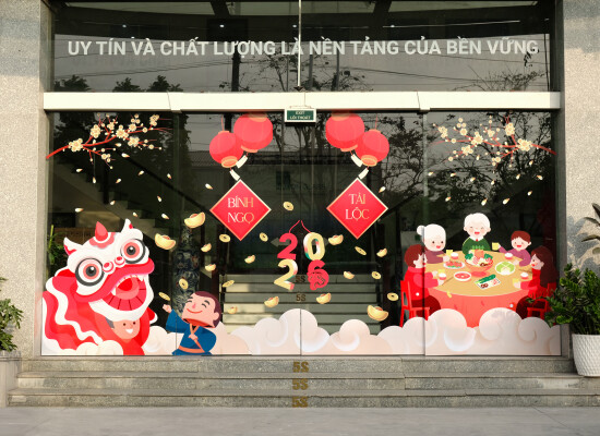 SẮC XUÂN LAN TỎA TẠI HAI LONG GLASS