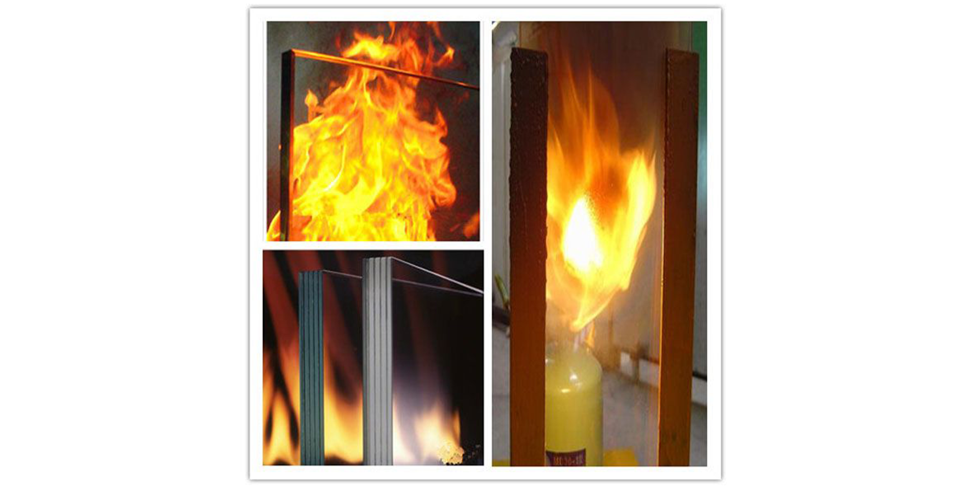 Fire resistant glass