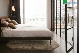 Vách ngăn kính cường lực - xu hướng thiết kế mới